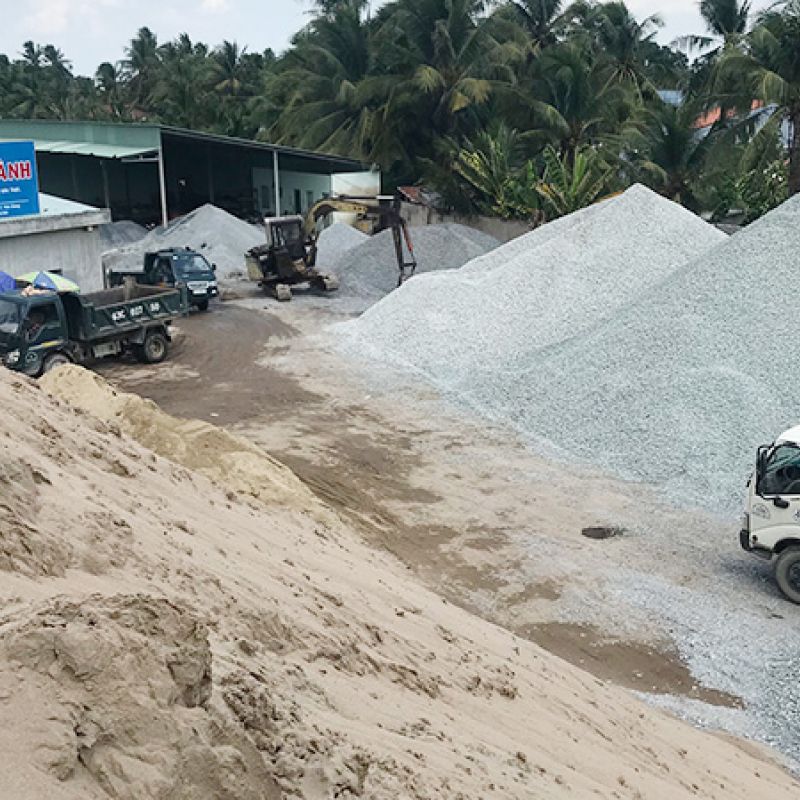 Đá - cát xây dựng